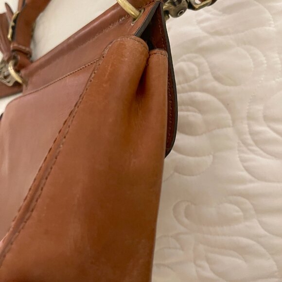 Coach Vintage Willis Legacy Leather Brown Crossbody Bag G1269-19132 Used - Picture 10 of 16